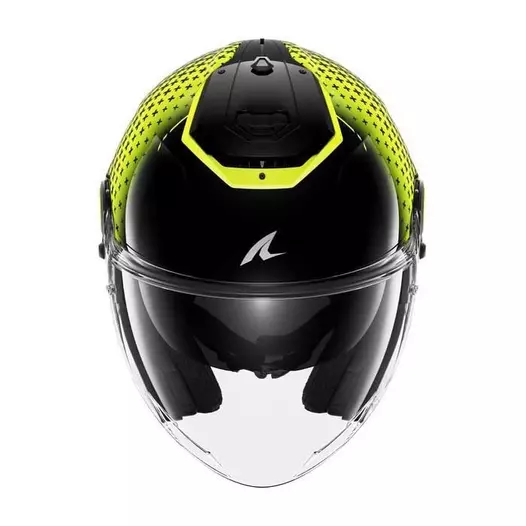 SHARK RS Jet Stride open face helmet Black / Yellow / Silver