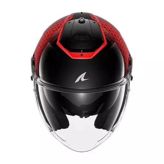 SHARK RS Jet Stride open face helmet Black / Red / Anthracite