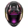 SHARK Skwal I3 Hellcat Full Face Helmet Black / Chrome / Purple