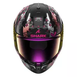 SHARK Skwal I3 Hellcat Full Face Helmet Black / Chrome / Purple