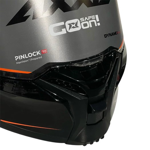 AXXIS FF132 Fenix Solid A1 Gloss мотошлем черный