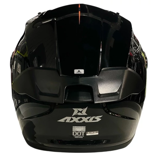 AXXIS FF132 Fenix Solid A1 Gloss мотошлем черный
