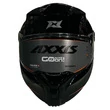 AXXIS FF132 Fenix Solid A1 Gloss мотошлем черный