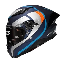 AXXIS FF130SV Panther SV Tribute Matt Blue мотошлем синий матовый