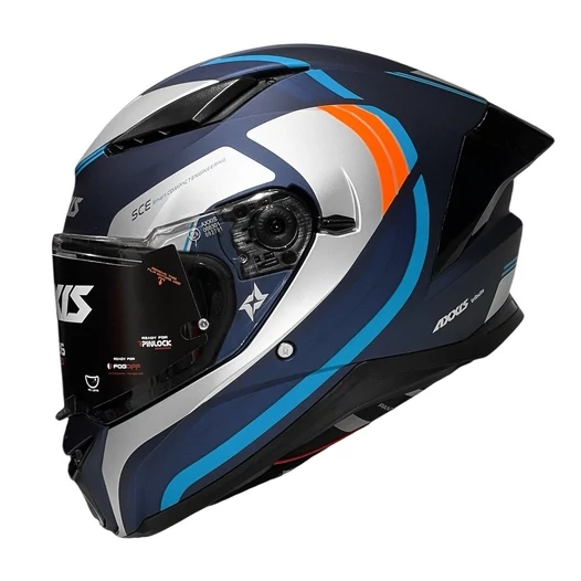 AXXIS FF130SV Panther SV Tribute Matt Blue мотошлем синий матовый