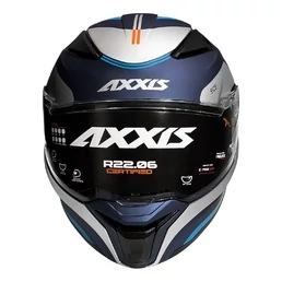AXXIS FF130SV Panther SV Tribute Matt Blue мотошлем синий матовый