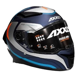 AXXIS FF130SV Panther SV Tribute Matt Blue мотошлем синий матовый