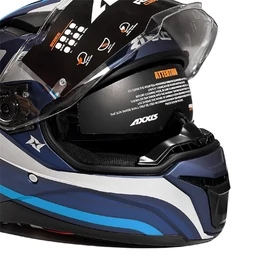 AXXIS FF130SV Panther SV Tribute Matt Blue мотошлем синий матовый