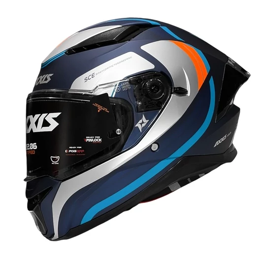 AXXIS FF130SV Panther SV Tribute Matt Blue мотошлем синий матовый