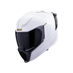 Icon UltraFlite Rizz Rizz White MIPS мотошлем белый матовый