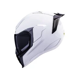 Icon UltraFlite Rizz Rizz White MIPS мотошлем белый матовый
