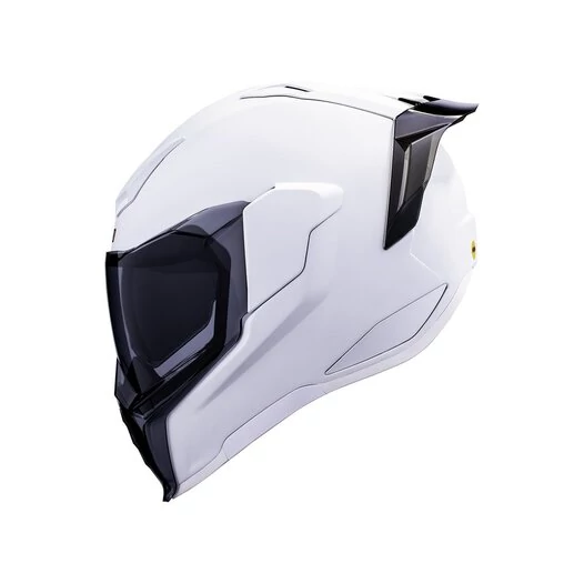 Icon UltraFlite Rizz Rizz White MIPS мотошлем белый матовый
