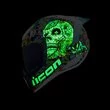 Icon UltraFlite Doodle3 MIPS мотошлем белый