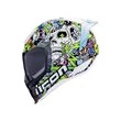 Icon UltraFlite Doodle3 MIPS мотошлем белый