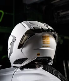 Icon UltraFlite Rizz Rizz White MIPS мотошлем белый матовый