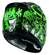 Icon Airmada Shadow Зеленый мотошлем