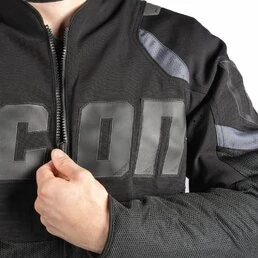 Icon Contra 3 Black мотокуртка черная
