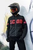 Icon Contra 3 Hero Black мотокуртка черная (размер: s)