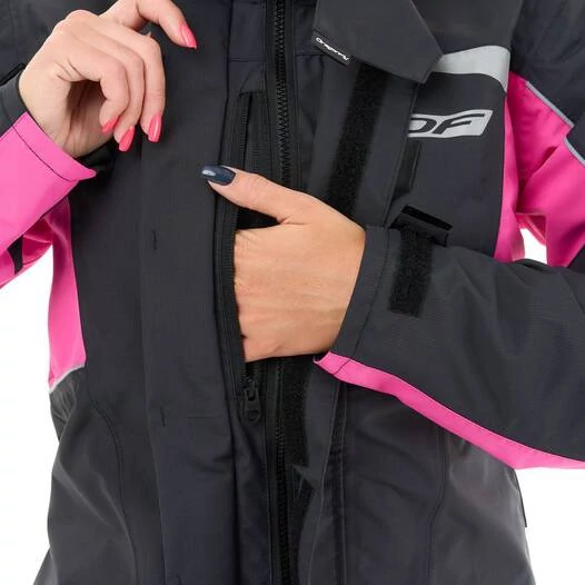 Dragonfly Evo Woman Black/Pink 25 мотодождевик мембранная куртка черная