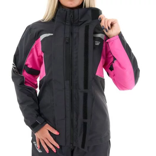 Dragonfly Evo Woman Black/Pink 25 мотодождевик мембранная куртка черная