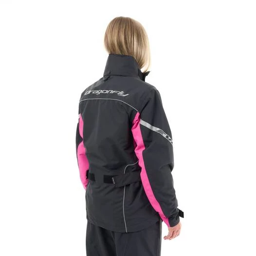 Dragonfly Evo Woman Black/Pink 25 мотодождевик мембранная куртка черная
