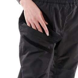 Dragonfly Evo Woman Black 25 мотодождевик мембранный штаны черные женские