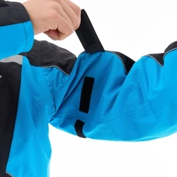 Dragonfly Evo Black/Blue 25 мотодождевик мембранная куртка черная с синим