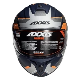AXXIS FF112D Draken S Sunray Matt Fluor Orange мотошлем интеграл оранжевый матовый