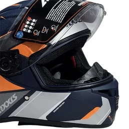 AXXIS FF112D Draken S Sunray Matt Fluor Orange мотошлем интеграл оранжевый матовый