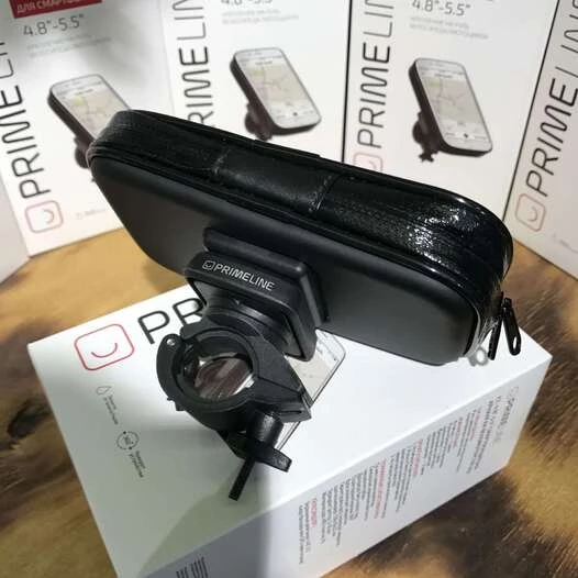 Держатель на руль для смартфона Prime Line 3.8"-4.7"