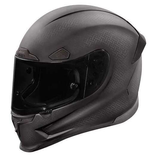 Icon Airframe Pro Ghost Carbon мотошлем черный матовый