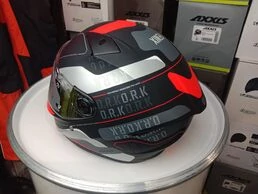 AXXIS FF132 Fenix Ork B5 Matt мотошлем красный матовый, размер S (уценка)