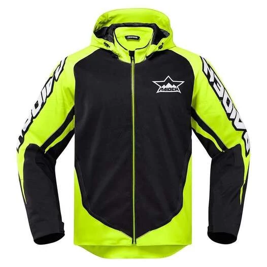 Icon Raiden UX WP Hi-Viz мотокуртка