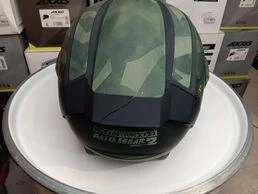 Icon Airflite Battlescar 2 мотошлем зеленый, размер 3XL (уценка)