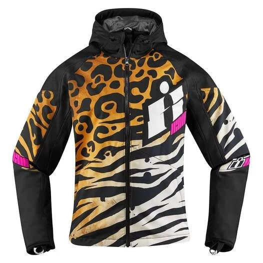 Icon Merc Shaguar женская мотокуртка (размер: xl)