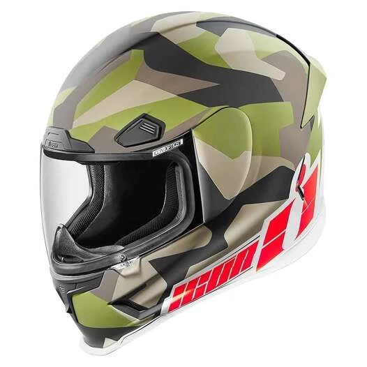Icon Airframe Pro Deployed Matte Camo матовый мотошлем