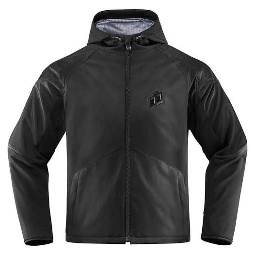 Icon Merc Stealth мотокуртка черная