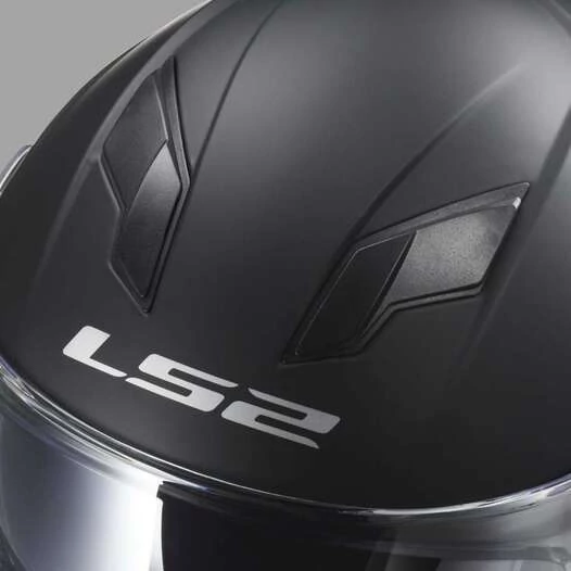 LS2 FF320 Stream мотошлем черный матовый