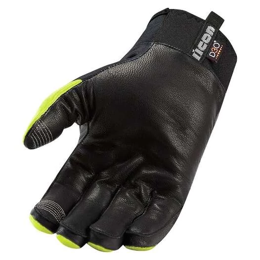 Icon Wireform Hi-Viz жёлтые мотоперчатки