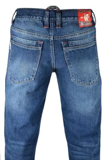 Starks Python мотоджинсы синие