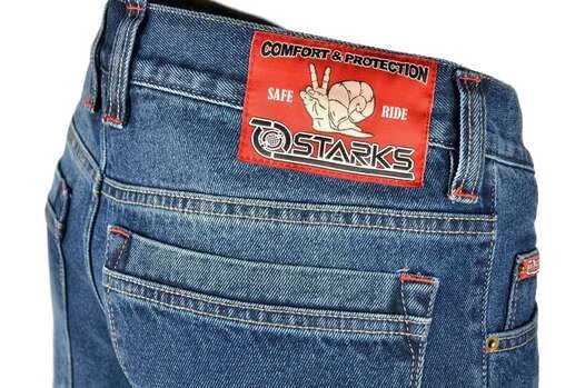 Starks Python мотоджинсы синие