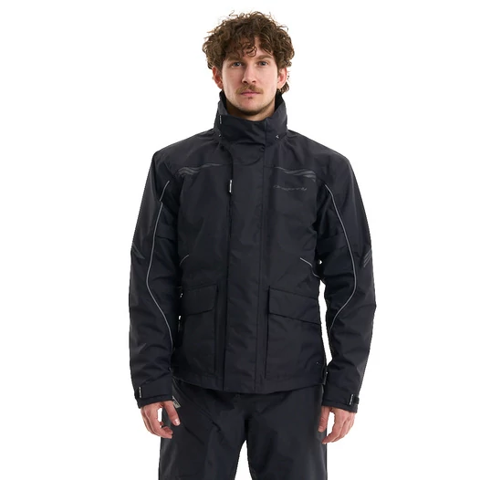 Dragonfly EVO PRO Man Black куртка дождевик мембранная черная (размер: kl)