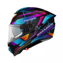 Premier Evoluzione Rt 9 Bm Мотошлем Matt Черный