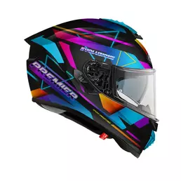 Premier Evoluzione Rt 9 Bm Мотошлем Matt Черный