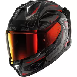 Shark Skwal I3 Linik Мотошлем Black Anthracite Red Красный (размер: xs)