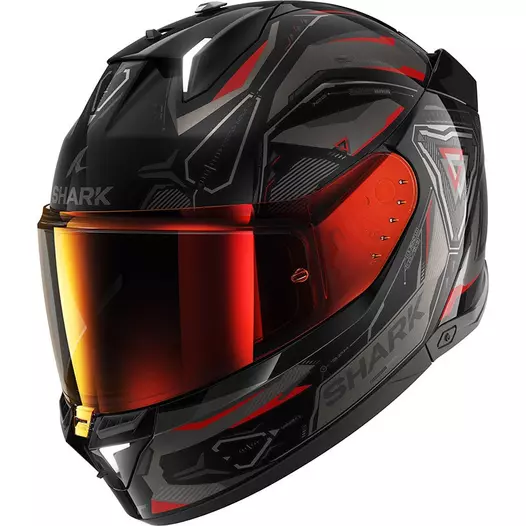 Shark Skwal I3 Linik Мотошлем Black Anthracite Red Красный (размер: xs)