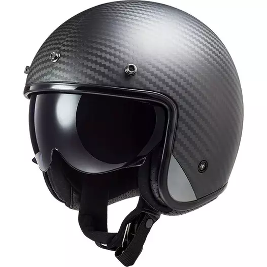 Ls2 Of601 Bob 2 Carbon 06 Matt Black Черный (размер: xs)