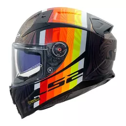 Ls2 Ff811 Vector 2 Freedom Мотошлем Black Черный