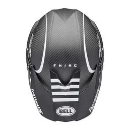 Bell Moto-10 Spherical Fasthouse Raven Мотошлем Matt Черный