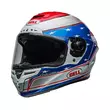 Bell Race Star Flex Dlx Beaubier 24 White Blue Синий